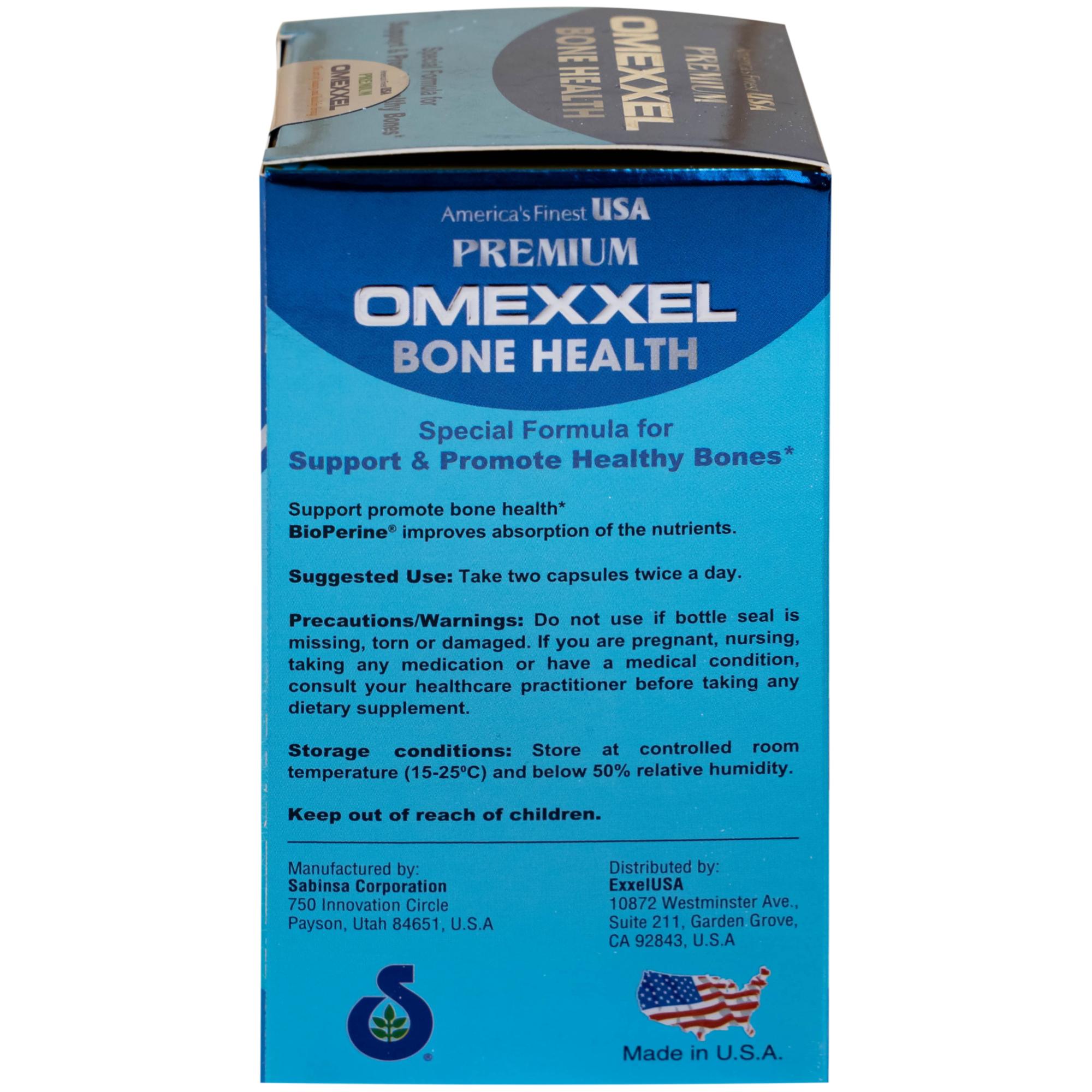 Viên uống hỗ trợ xương khỏe mạnh Premium Omexxel Bone Health (60 viên)