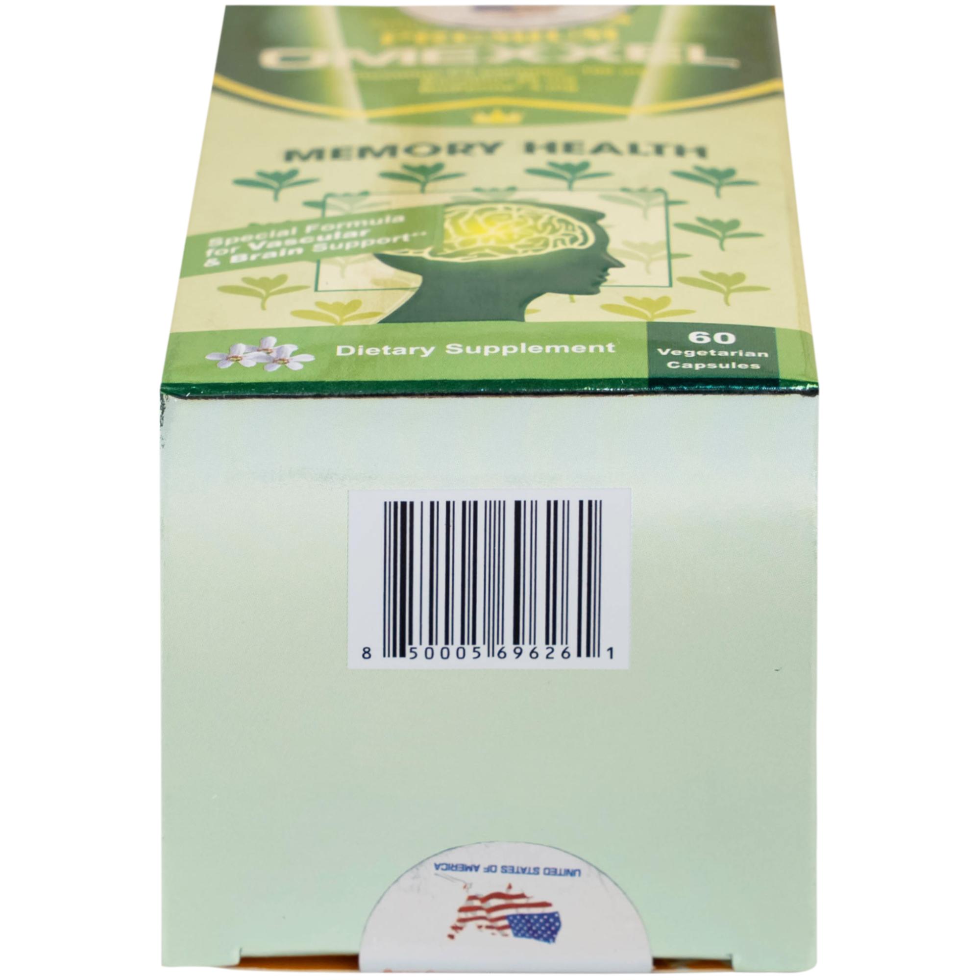 Viên uống hỗ trợ tốt cho não bộ Premium Omexxel Memory Health (60 viên)