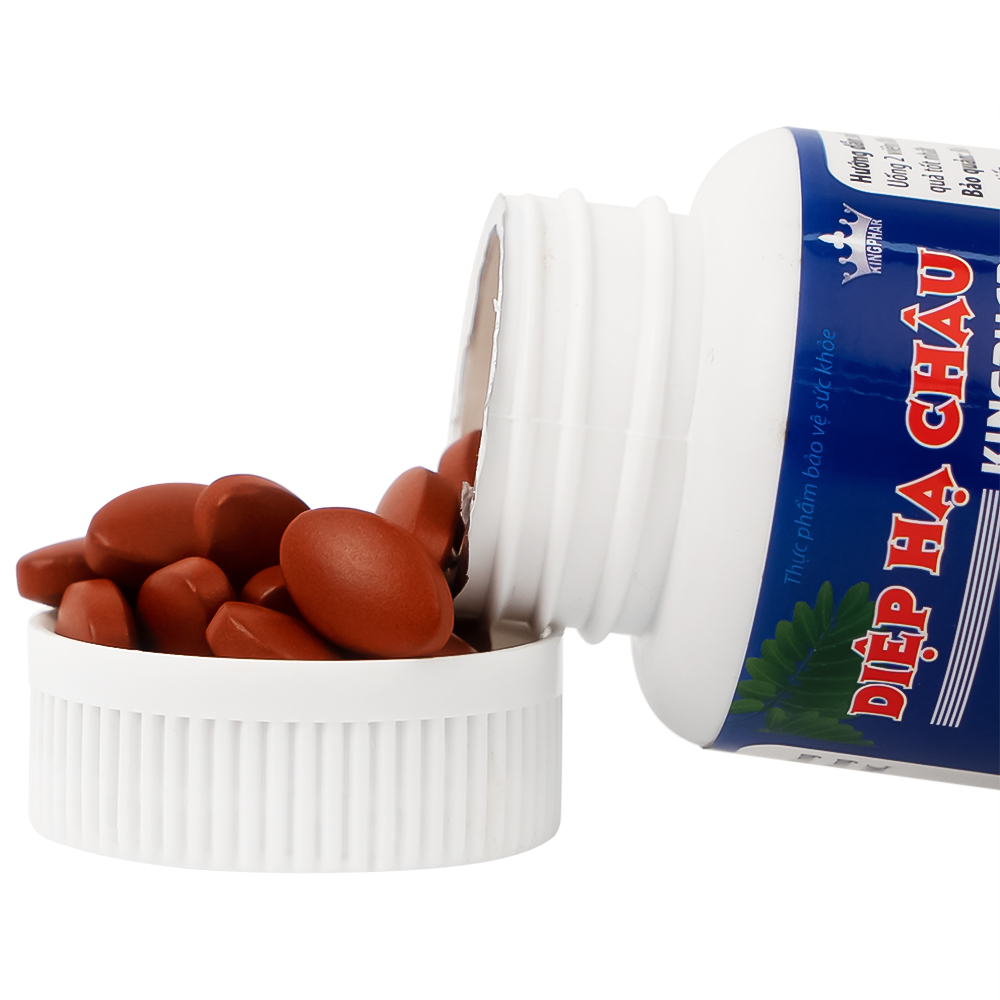 Viên uống hỗ trợ bảo vệ gan, tăng cường chức năng gan Diệp Hạ Châu Kingphar (60 viên)