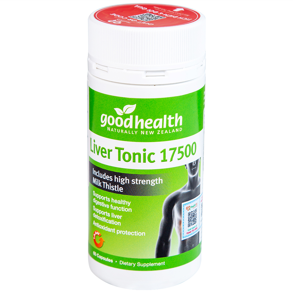 Viên uống hỗ trợ giải độc gan, bảo vệ gan Liver Tonic 17500 GoodHealth (60 viên)