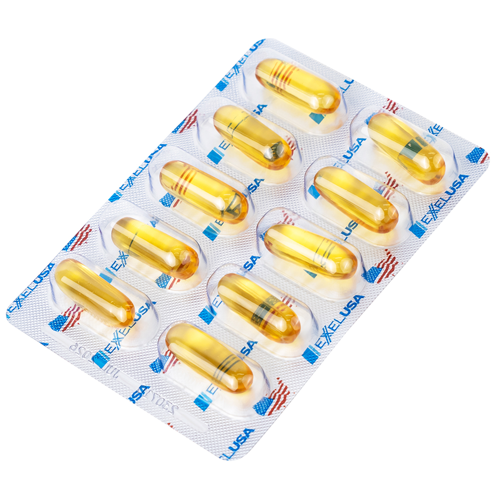 Viên uống hỗ trợ chống oxy hóa, tốt cho da Omexxel E400 (3 vỉ x 10 viên)