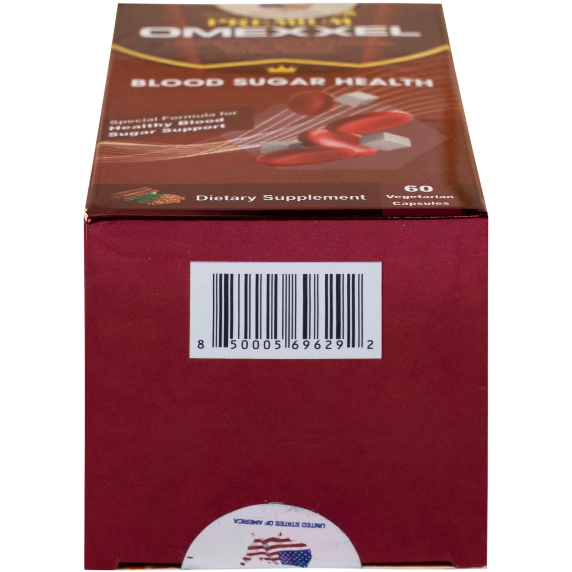 Viên uống hỗ trợ ổn định đường huyết Premium Omexxel Blood Sugar Health (60 viên)