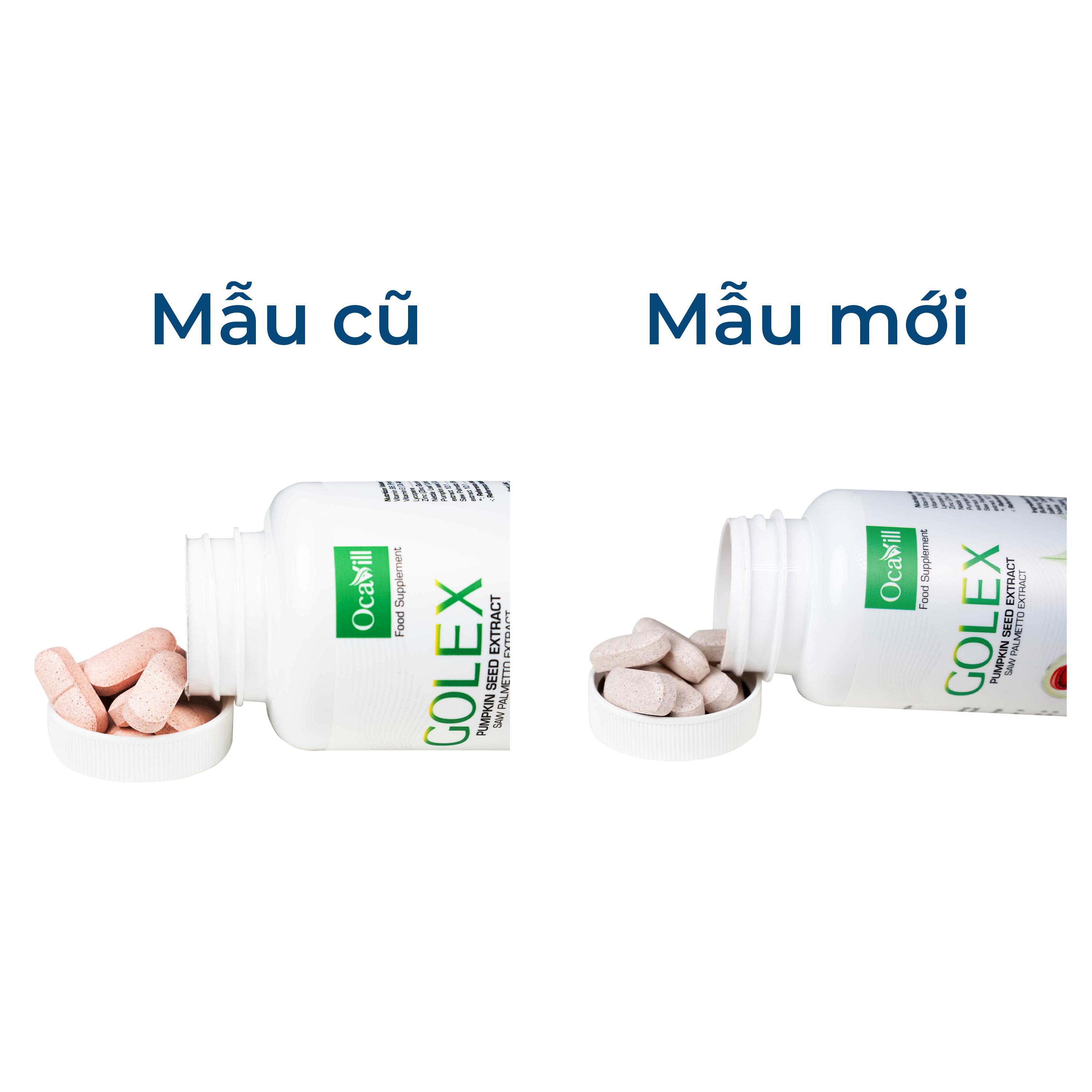 Viên uống hỗ trợ cho người phì đại lành tính tuyến tiền liệt Golex Ocavill (30 viên)