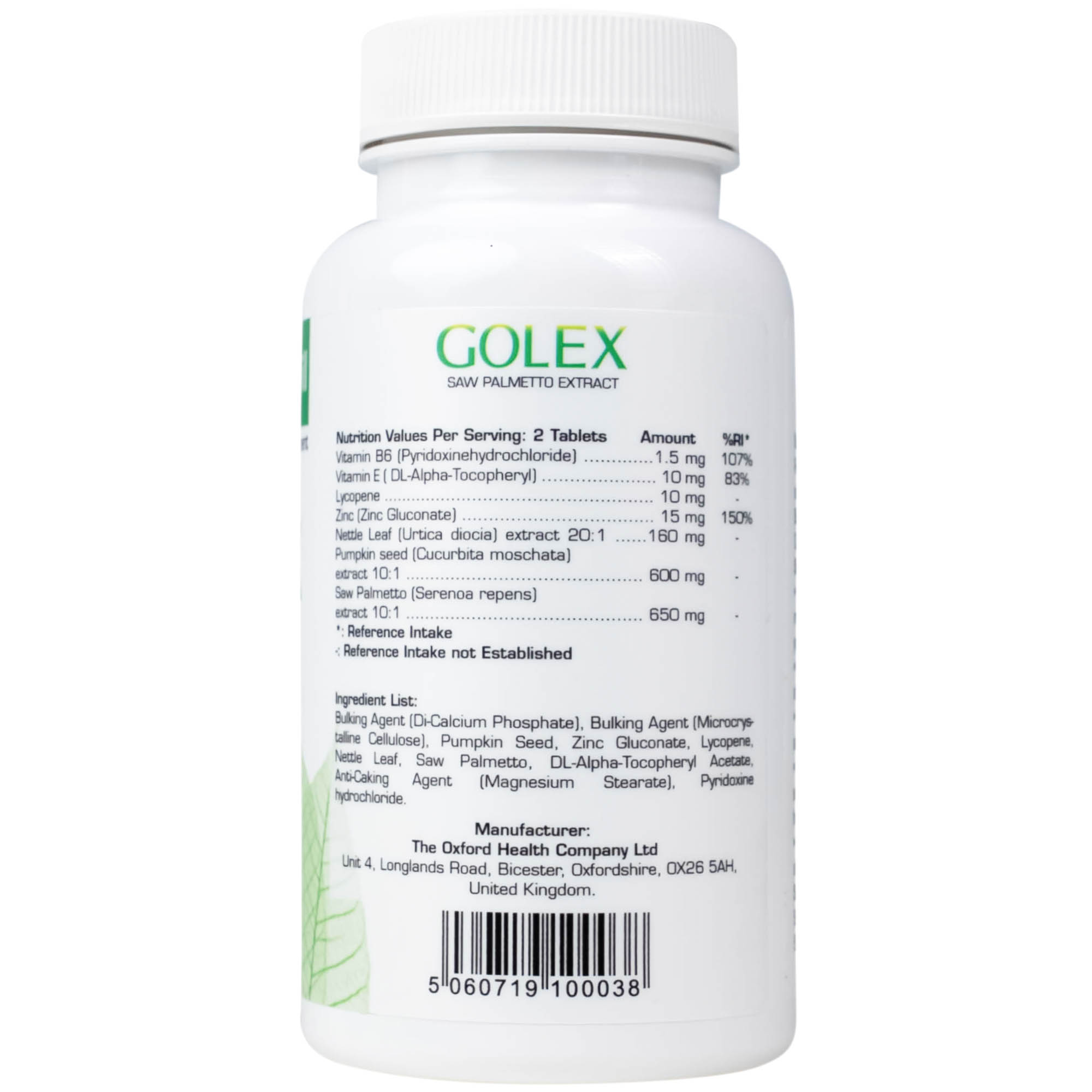 Viên uống hỗ trợ cho người phì đại lành tính tuyến tiền liệt Golex Ocavill (30 viên)