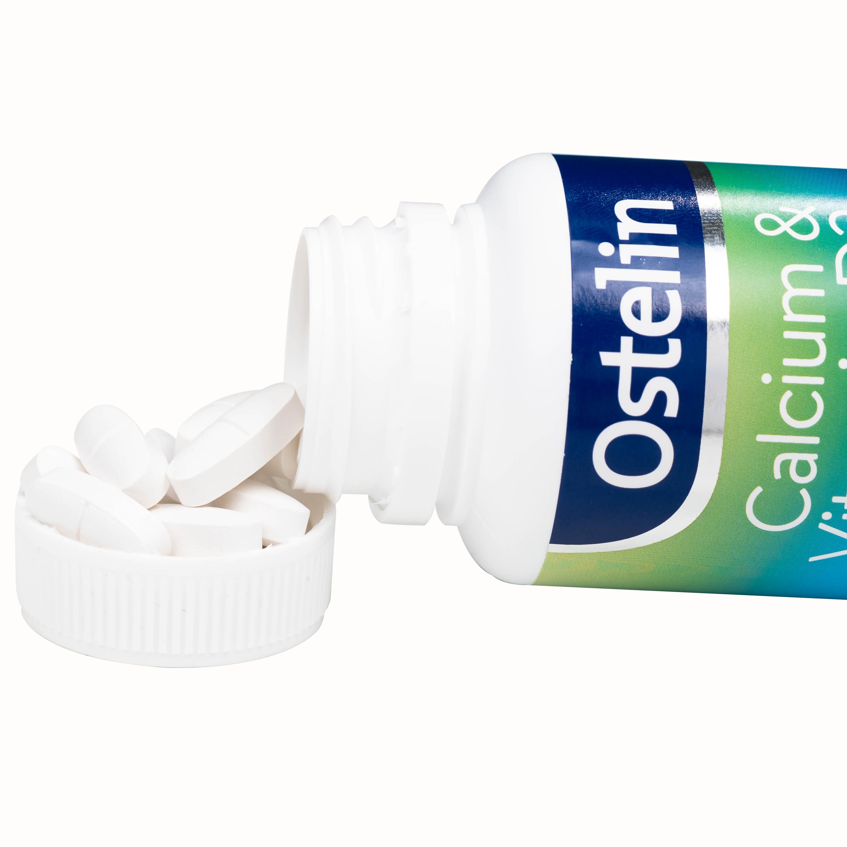 Viên uống Ostelin Calcium & Vitamin D3 Sanofi giúp tăng hấp thụ canxi, duy trì xương và răng chắc khỏe (130 viên)