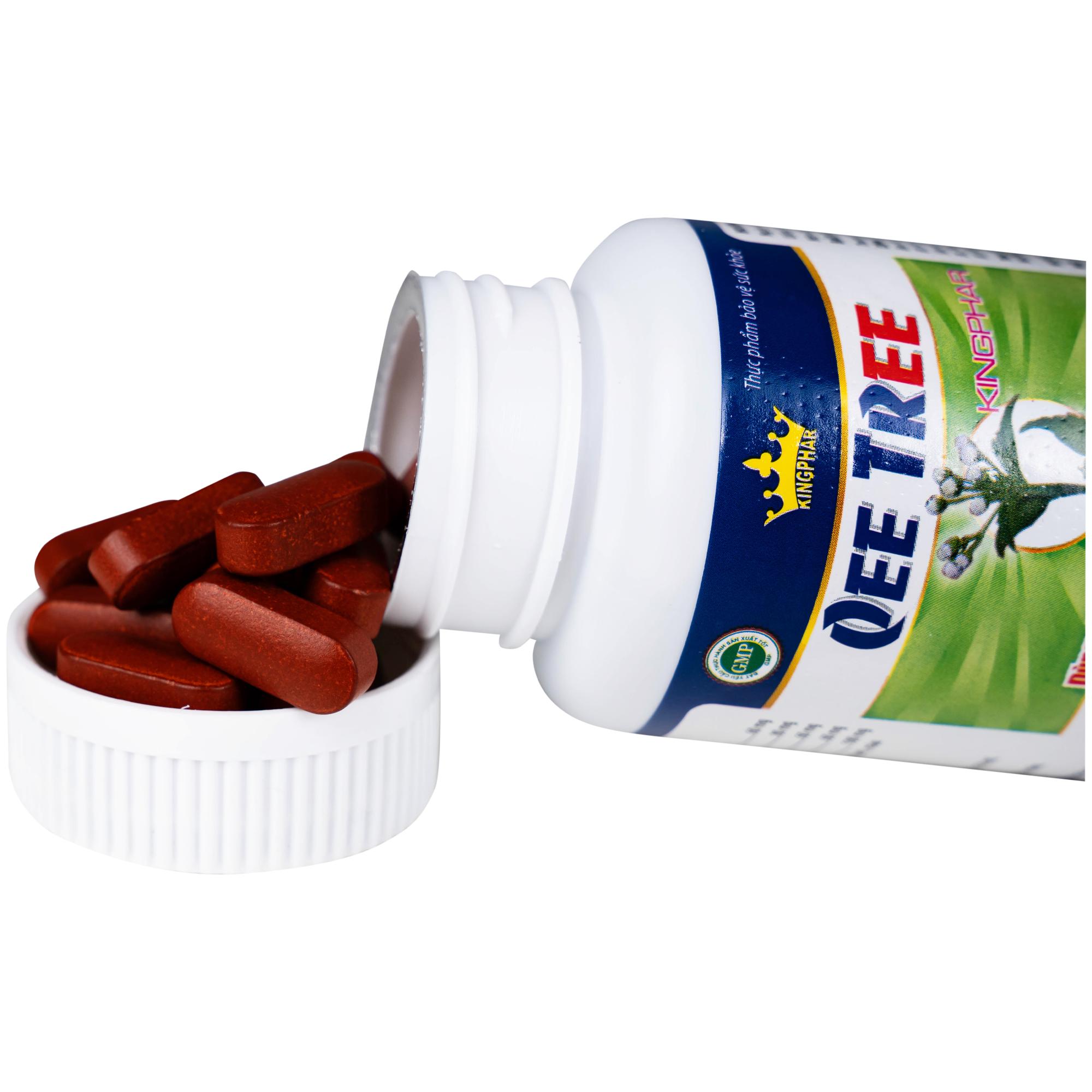 Viên uống hỗ trợ nhuận tràng, hạn chế nguy cơ bị trĩ Qee Tree Kingphar (60 viên)