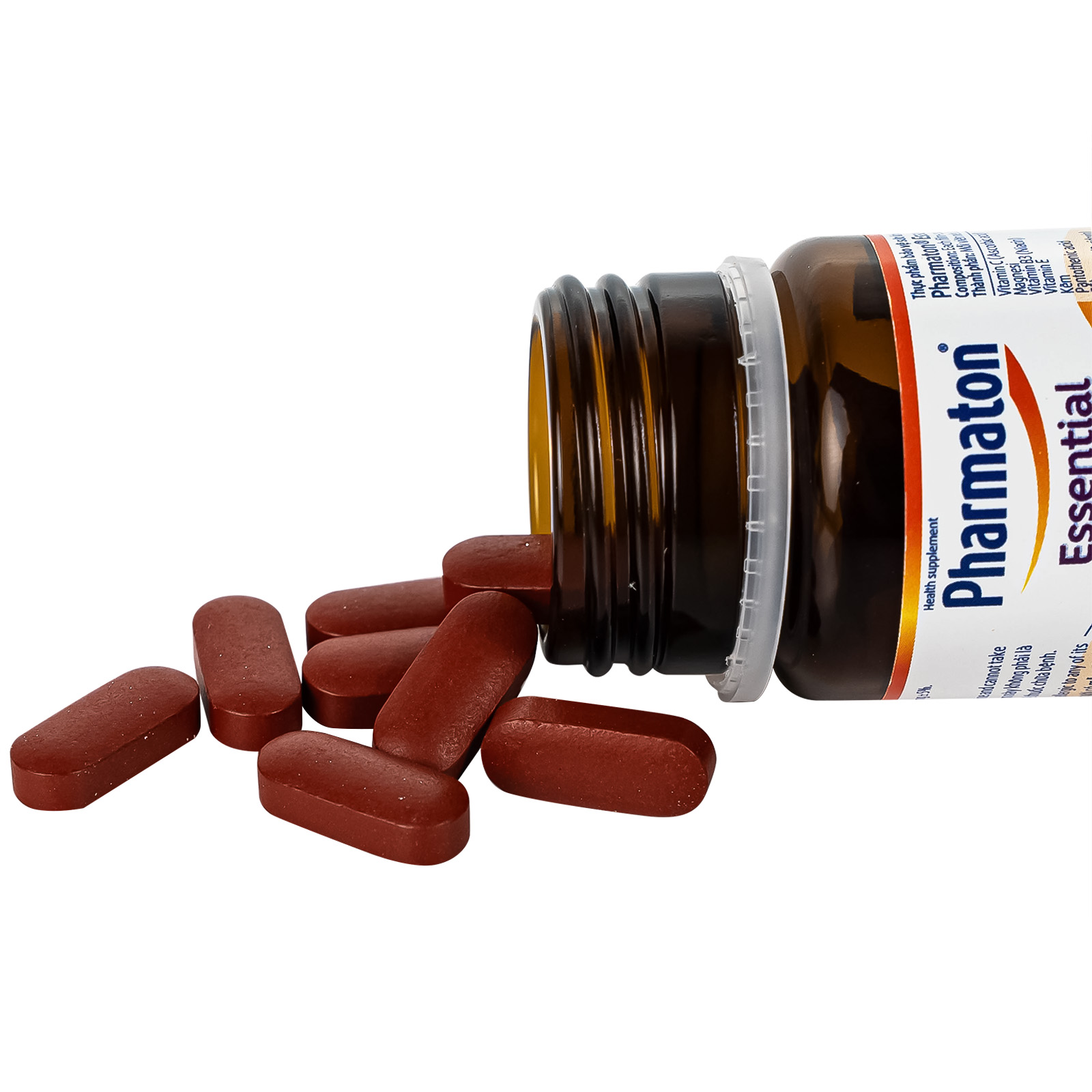 Viên uống Pharmaton Essential Multivitamins Minerals hỗn hợp Vitamin và khoáng chất, tăng cường sức khỏe (30 viên)  