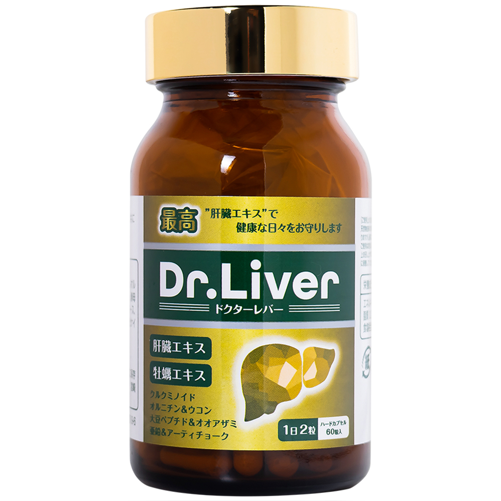 Viên uống bổ gan tăng cường giải độc gan Dr. Liver Jpanwell (60 viên)