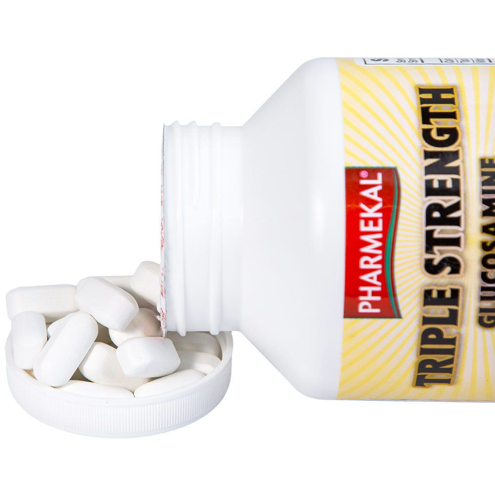 Viên uống hỗ trợ khớp, bổ sung dưỡng chất cho khớp Triple Strength Glucosamine 1500mg Pharmekal (200 viên)