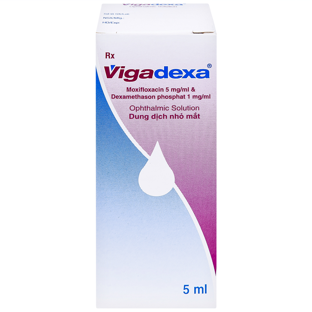 Thuốc nhỏ mắt Vigadexa Alcon điều trị các chứng nhiễm khuẩn ở mắt (5ml)