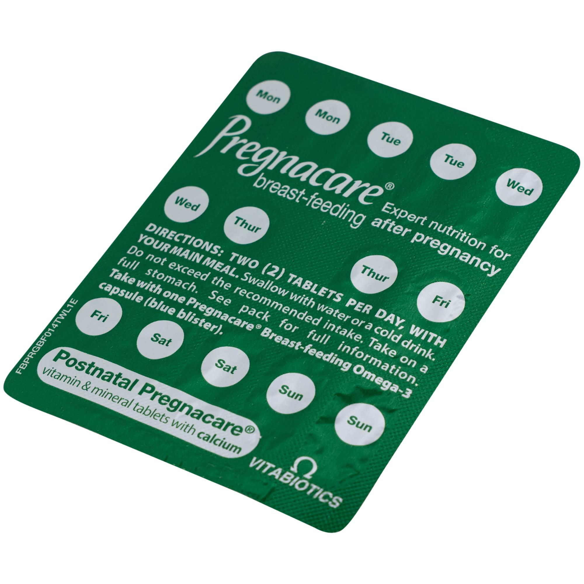 Viên bổ sung vitamin và khoáng chất cho phụ nữ cho con bú Vitabiotics Pregnacare Breast Feeding (6 vỉ x 14 viên)