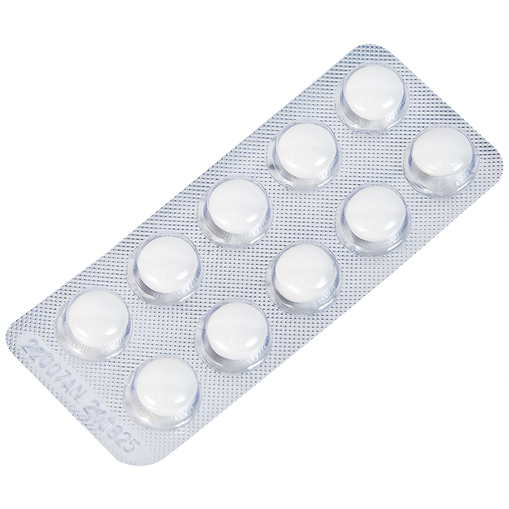 Thuốc Vitamin B1 250mg Mekophar điều trị tình trạng thiếu Vitamin B (10 vỉ x 10 viên)