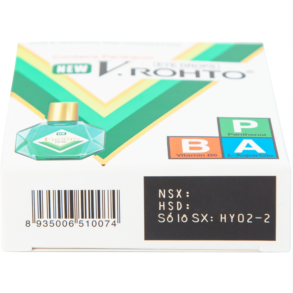 Thuốc nhỏ mắt New V.Rohto điều trị mỏi mắt, sung huyết kết mạc (13ml)