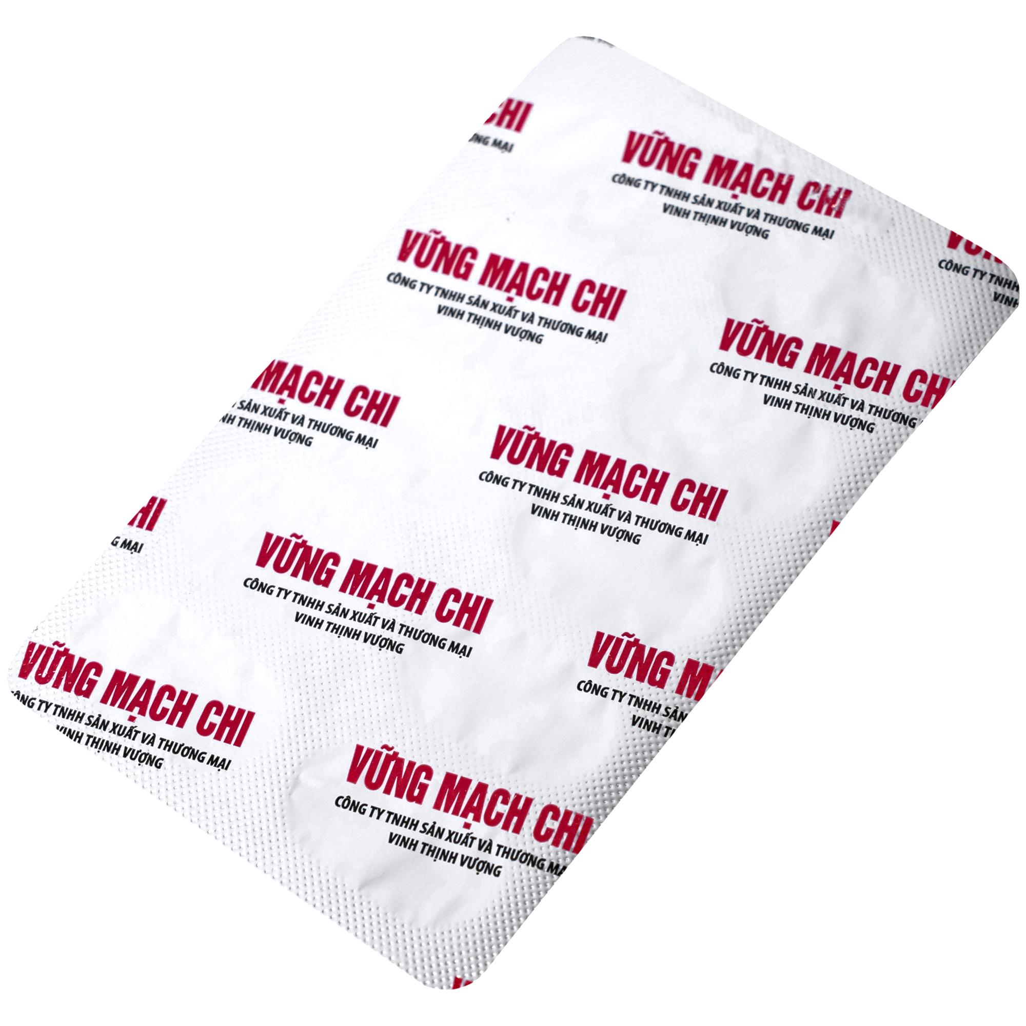 Viên uống giúp giảm nguy cơ suy tĩnh mạch, tăng tính bền thành mạch Vững Mạch Chi Kingphar (6 vỉ x 10 viên)