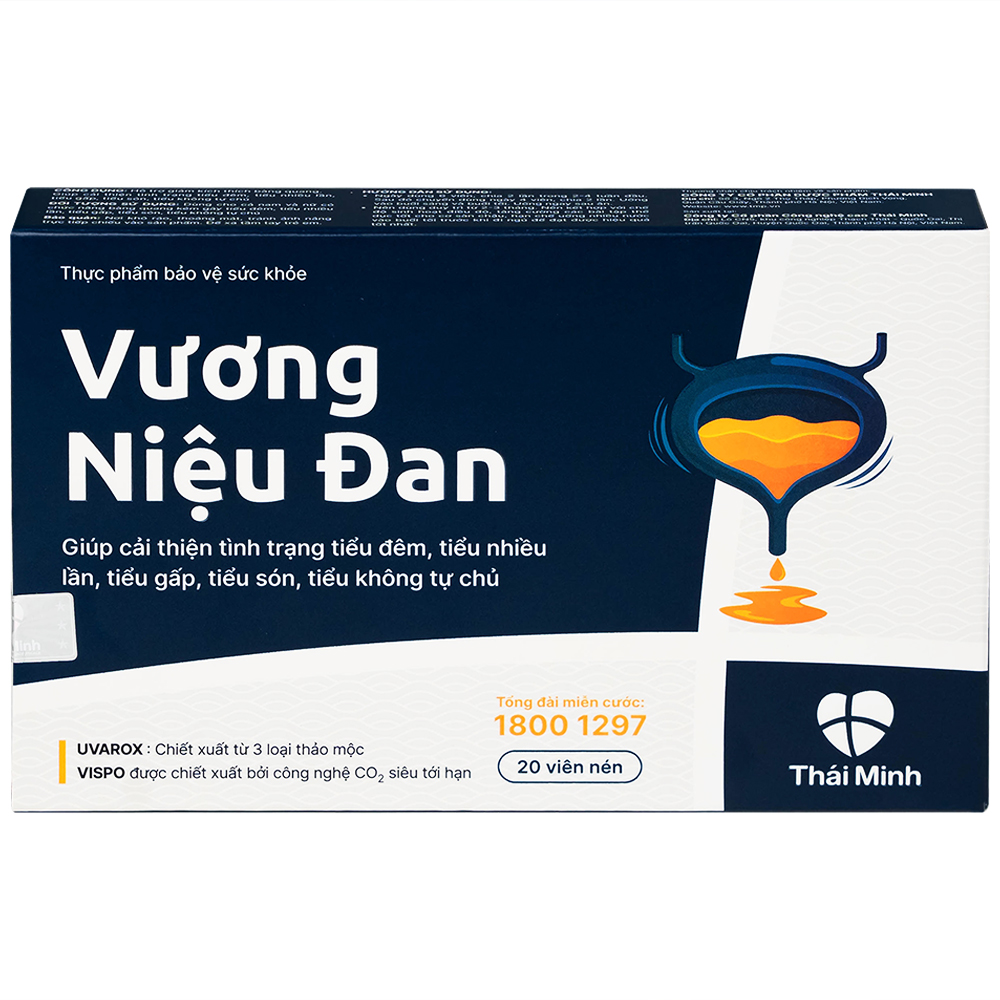Viên uống giảm tiểu đêm Vương Niệu Đan Thái Minh (20 viên)