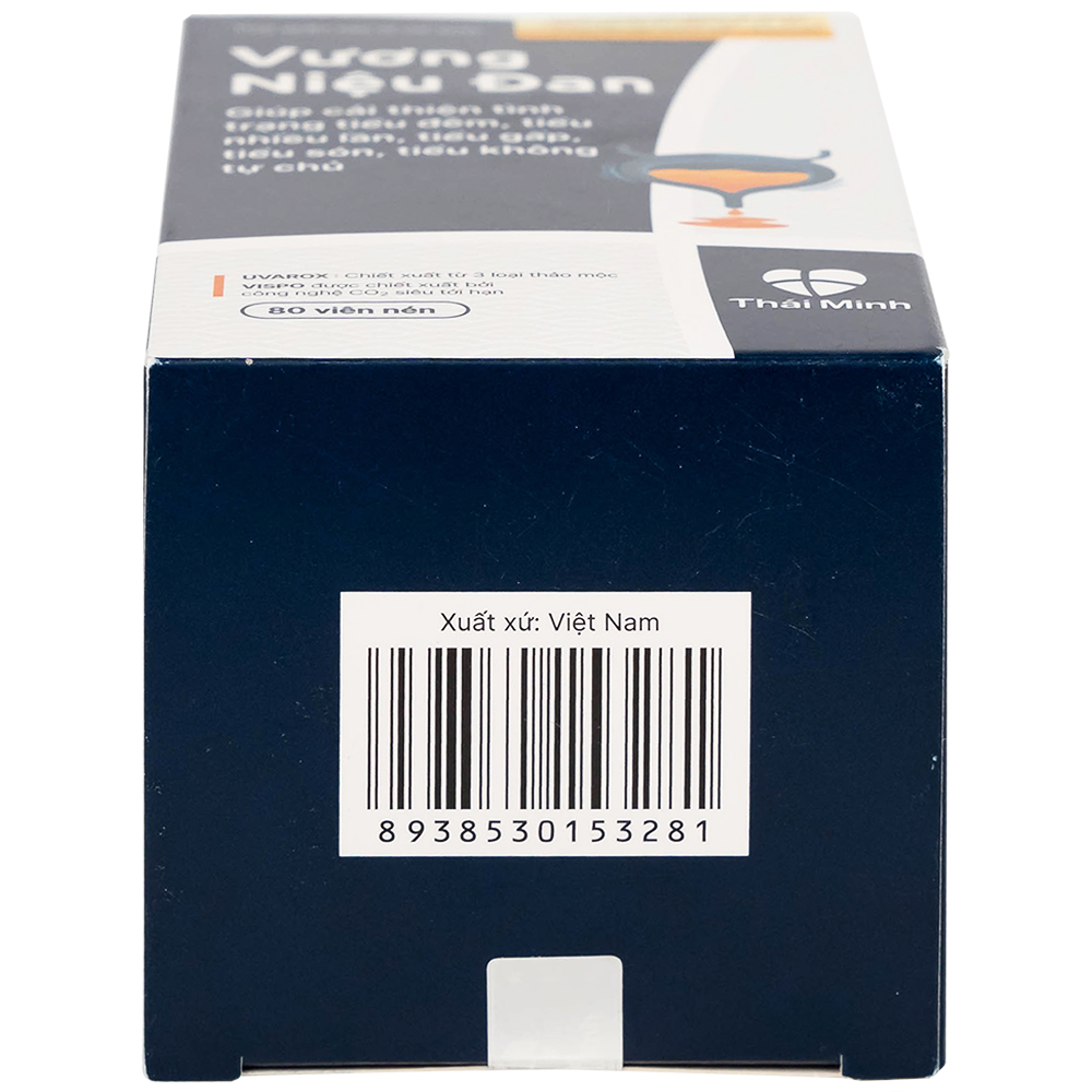 Viên uống giảm tiểu đêm Vương Niệu Đan Thái Minh (80 viên