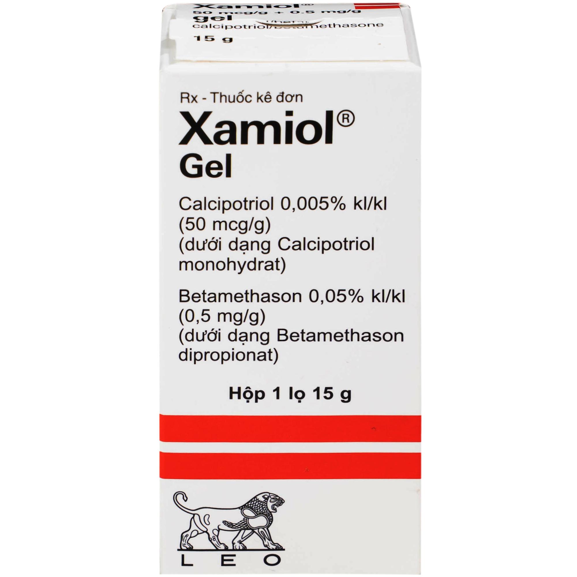 Gel Xamiol LEO điều trị tại chỗ bệnh vẩy nến da đầu (15g)