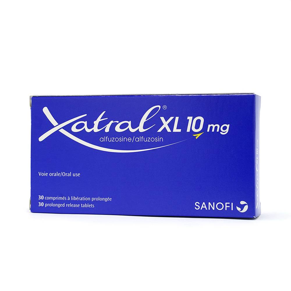 Thuốc Xatral XL 10mg điều trị triệu chứng chức năng của phì đại (1 vỉ x 30 viên) 