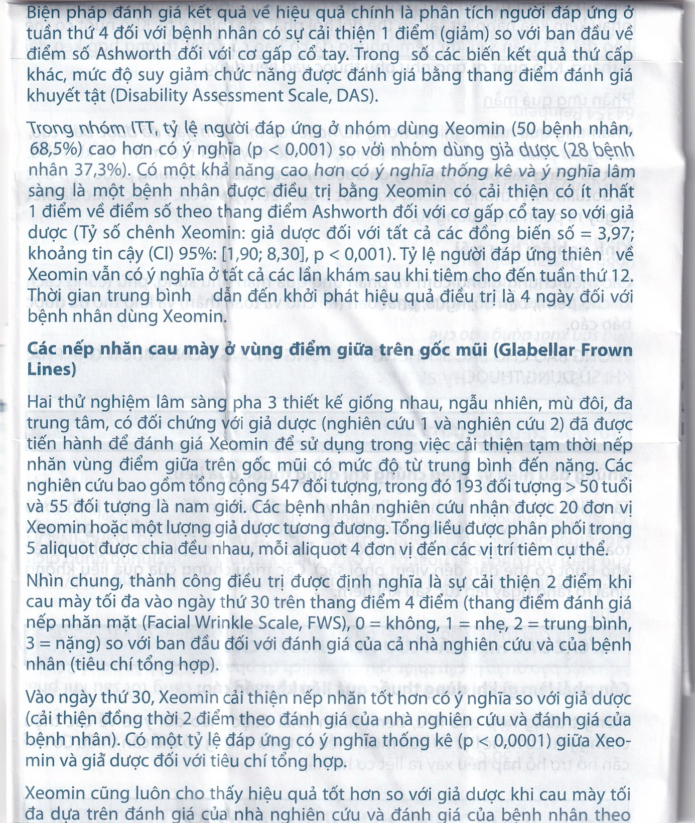 Thuốc Xeomin 100 Units Merz điều trị loạn trương lực cơ cổ, co thắt mi, co cứng sau đột quỵ chi trên