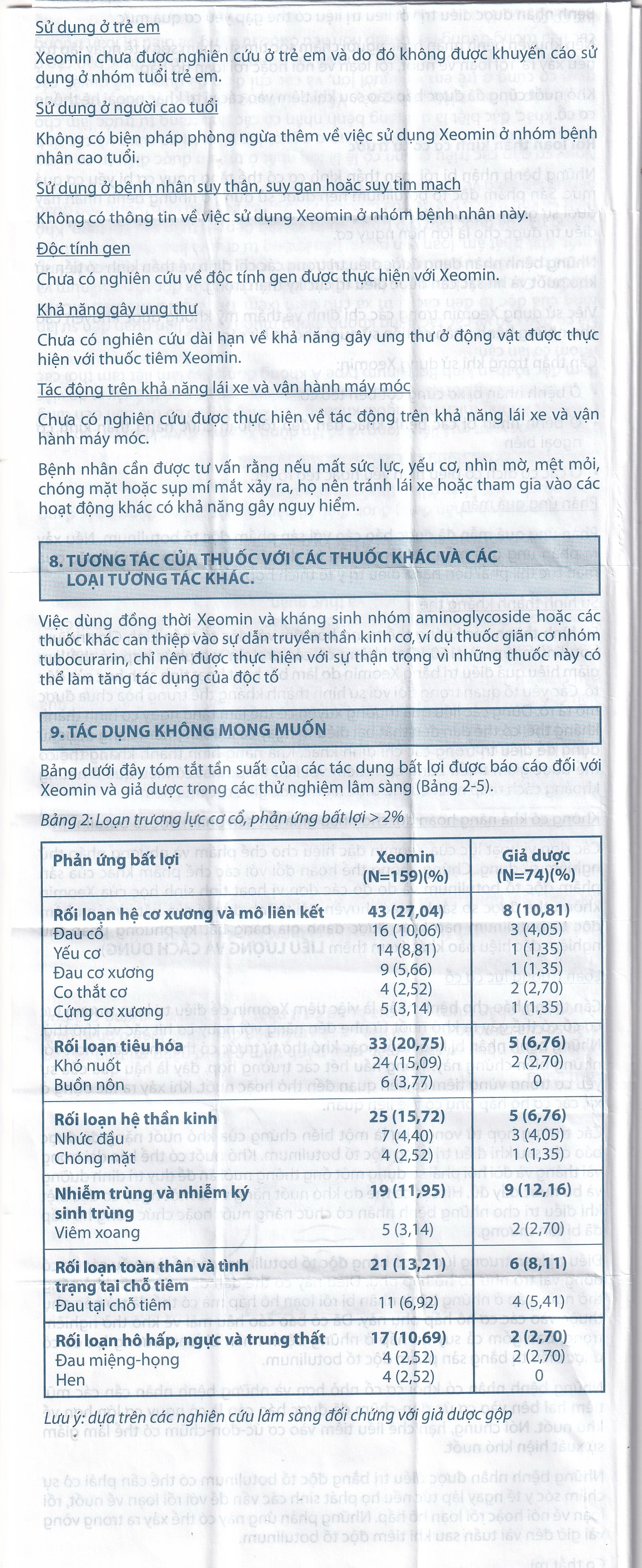 Thuốc Xeomin 100 Units Merz điều trị loạn trương lực cơ cổ, co thắt mi, co cứng sau đột quỵ chi trên