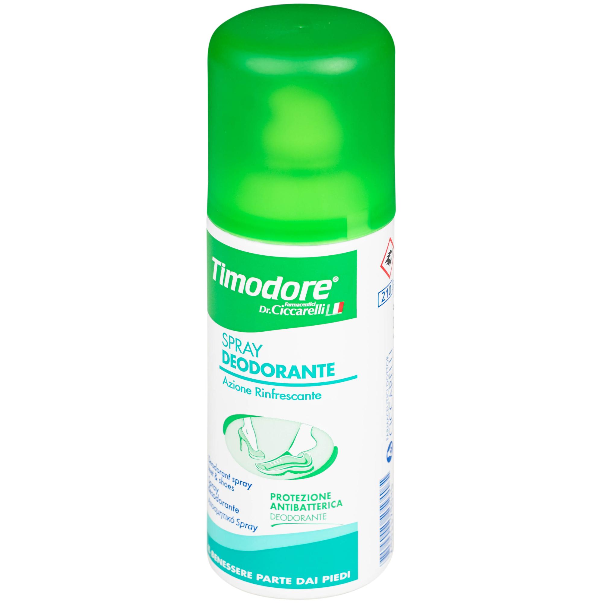 Xịt khử mùi giày và chân Dr.Ciccarelli Timodore Deodorant Spray (150ml)