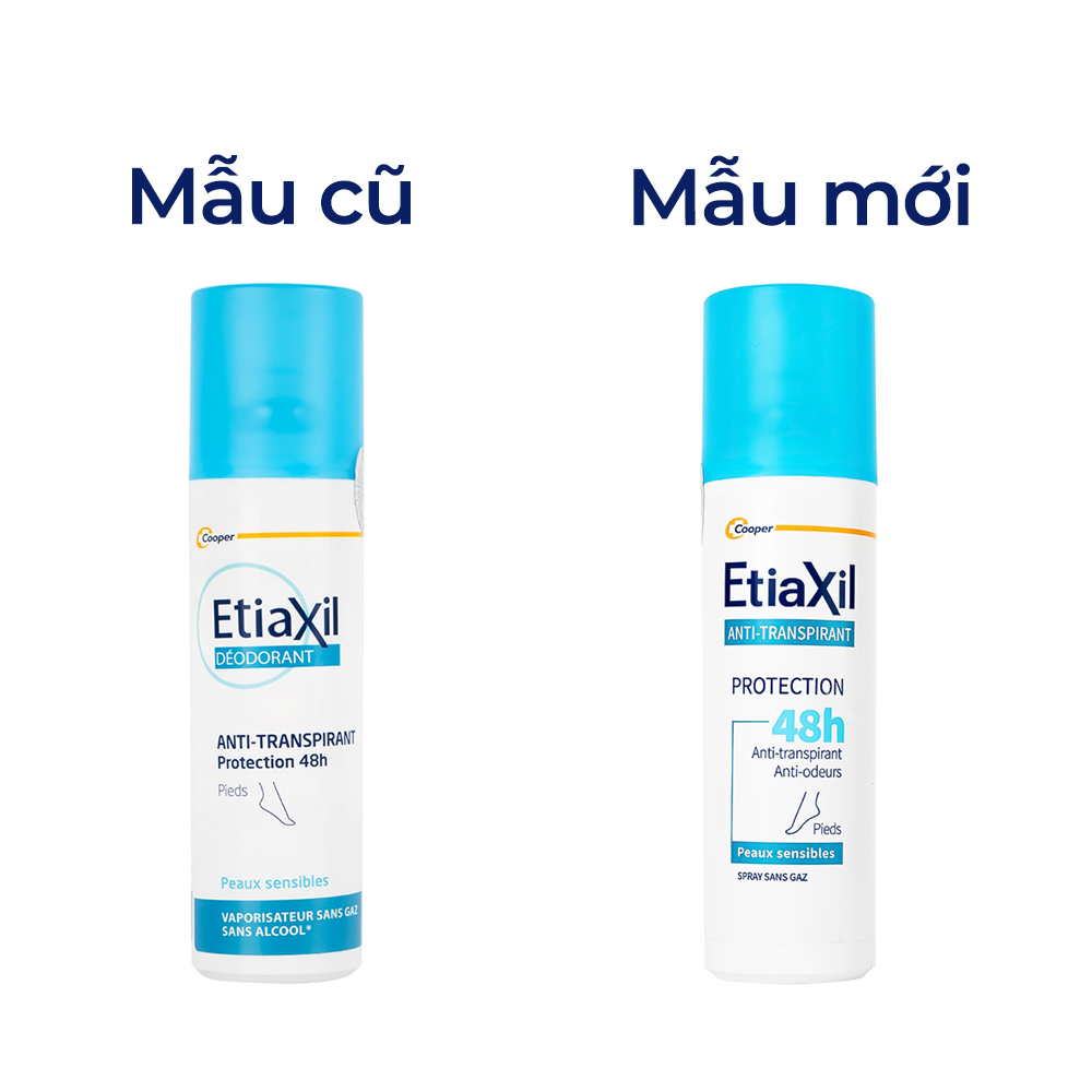 Xịt khử mùi Etiaxil Deodorant Anti Transpirant Protection 48h 100ml