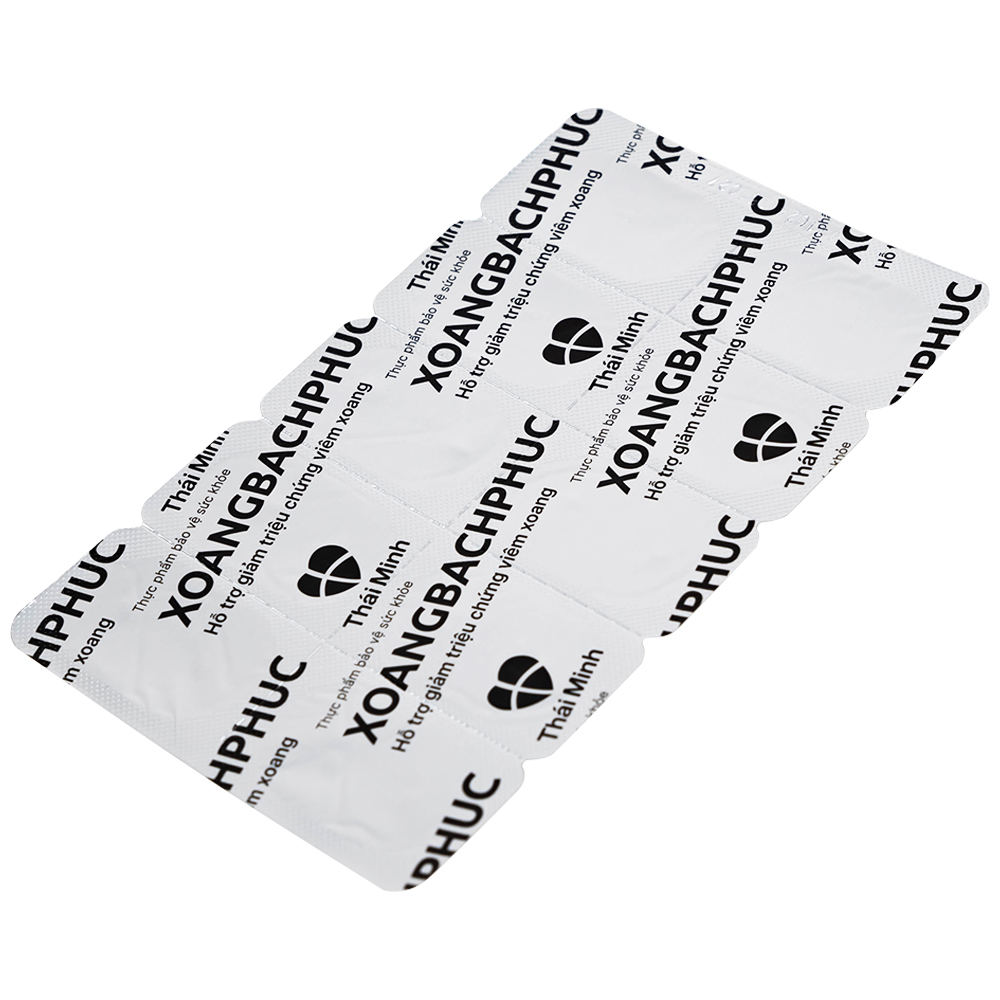Viên uống hỗ trợ triệu chứng viêm Xoang Bách Phuc (2 vỉ x 10 viên)