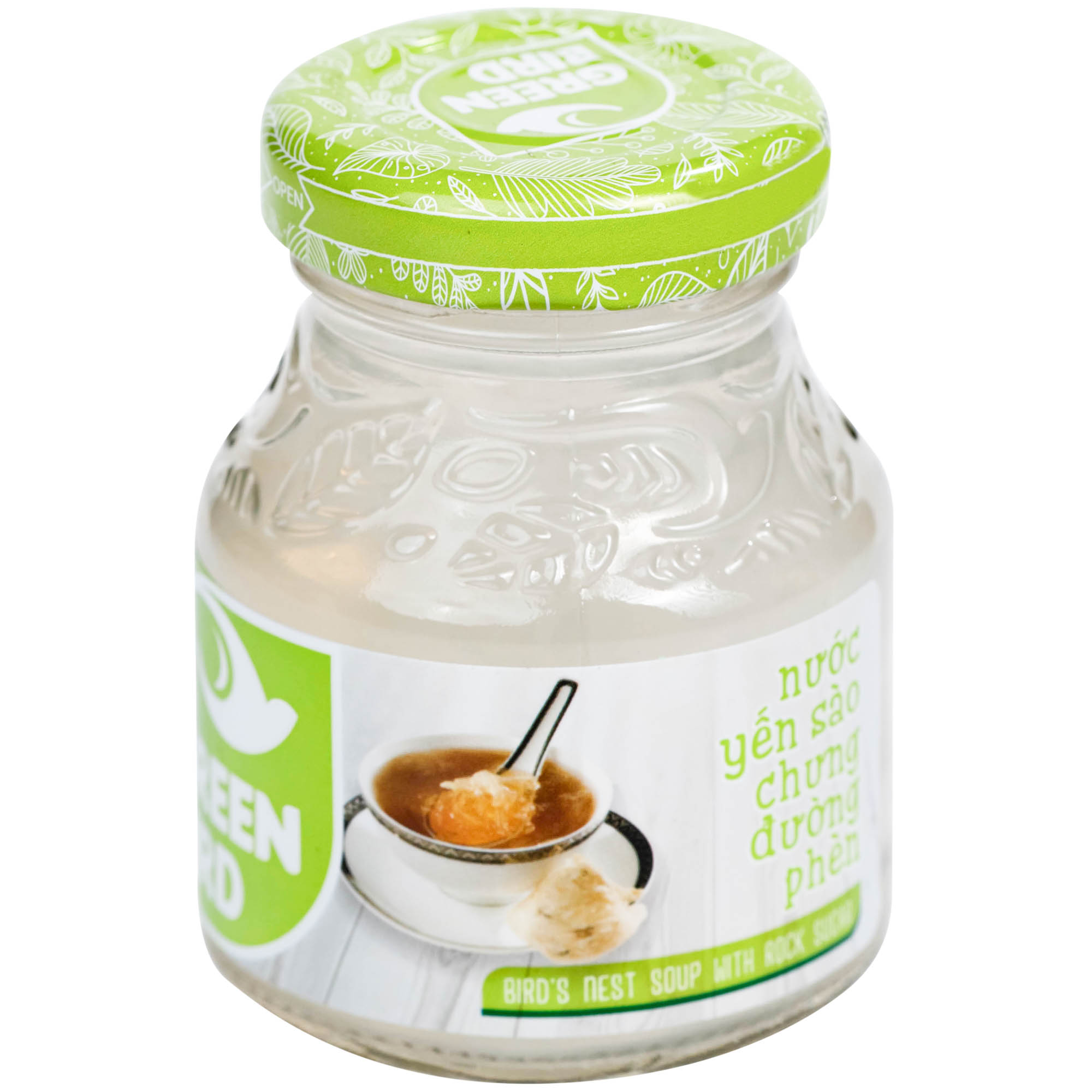 Nước Yến Sào Chưng Đường Phèn Greenbird (4 hũ x 72g)