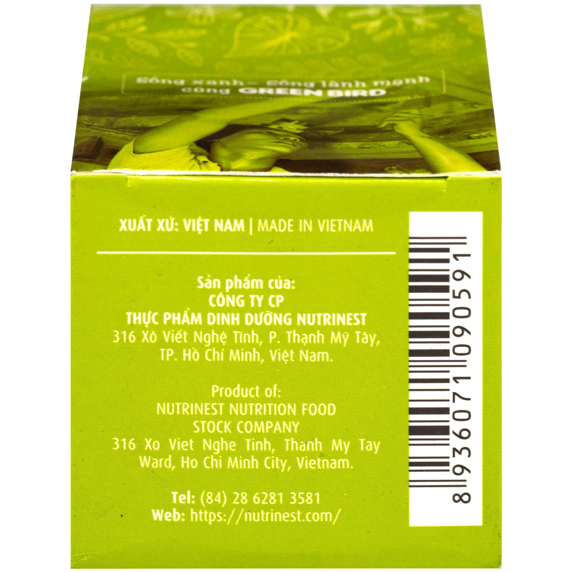 Nước Yến Sào Chưng Đường Phèn Greenbird (hũ 72g)