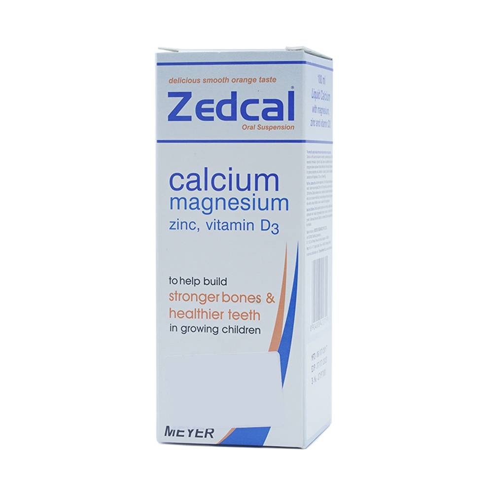 Siro Zedcal Meyer bổ sung canxi và thiếu hụt vitamin D3 (100ml)