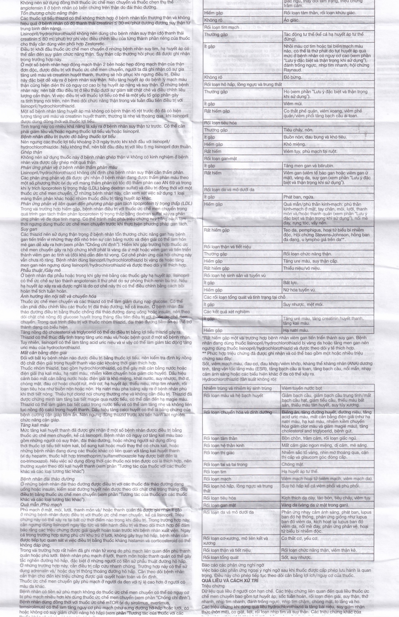 Thuốc Zestoretic-20 AstraZeneca điều trị tăng huyết áp nguyên phát (2 vỉ x 14 viên)