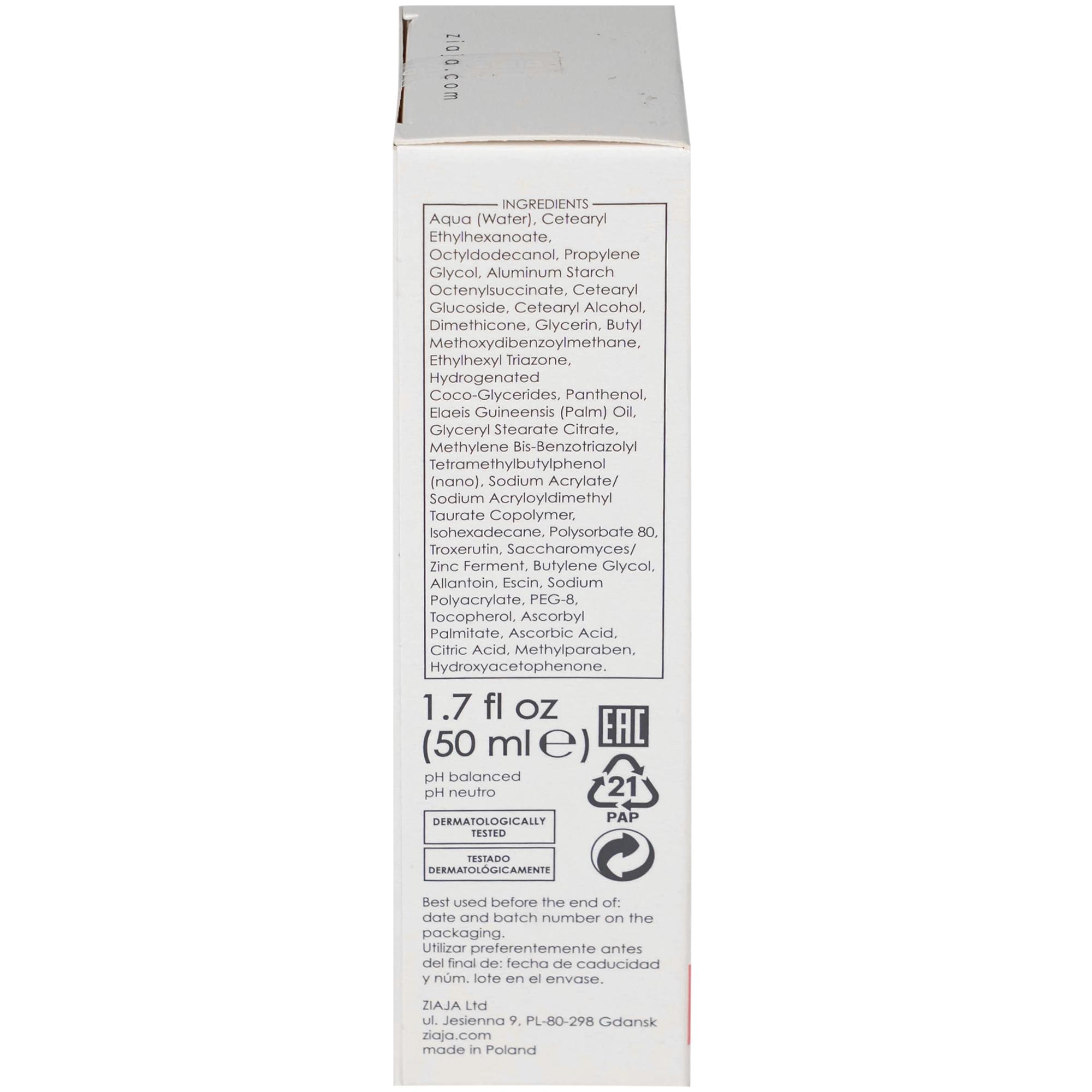 Kem bôi dịu da, giảm mẩn đỏ Ziaja Med Skin Relief Dermatological Formula Soothing Cream 50ml