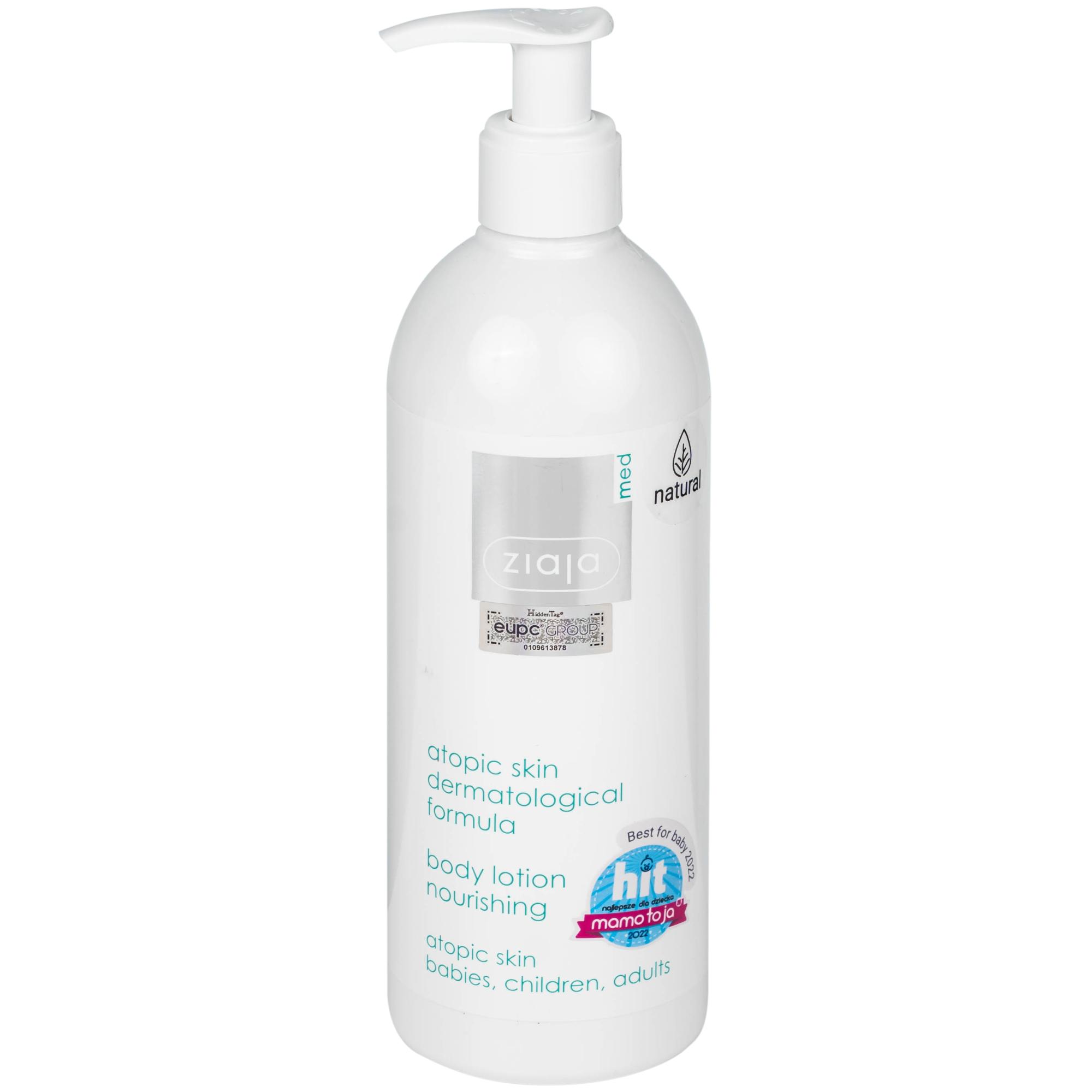 Nhũ tương dưỡng ẩm, làm mềm da Ziaja 1% urê Baniphar 400ml