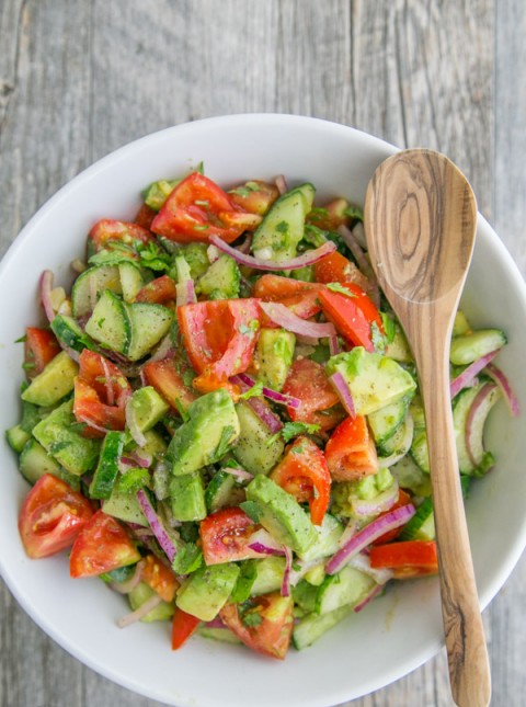 10 phút cho món salad bơ giảm cân, giải nhiệt