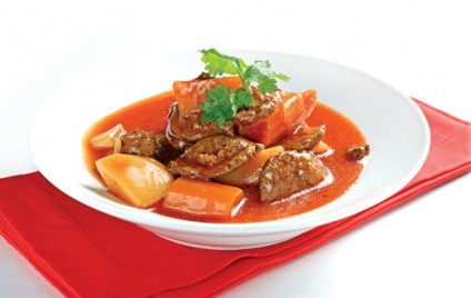 3 phút cho món ragu bò chay