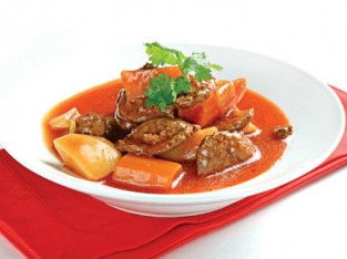 3 phút cho món ragu bò chay