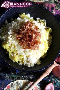 Ấm bụng sáng mùa đông với món xôi xéo dẻo thơm