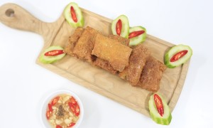Ăn hoài chẳng sợ ngấy với món nộm gà rán thanh đạm cực thơm ngon