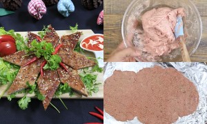 Ăn là mê với món pizza ngọt chuối socola cực độc đáo