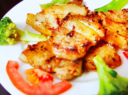 Ba rọi nướng kiểu Thái