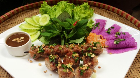 Bacon cuộn tôm