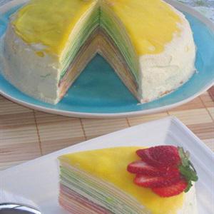 Cách làm bánh 7 màu không cần lò nướng