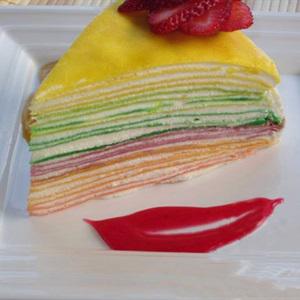 Cách làm bánh 7 màu không cần lò nướng