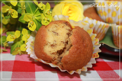 Bánh banana muffin