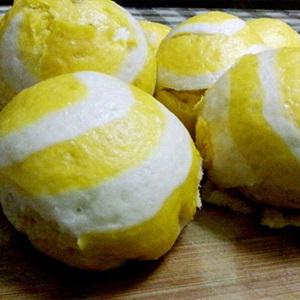 Cách làm bánh bao chay hai màu