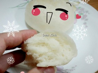 Bánh bao chay sữa dừa
