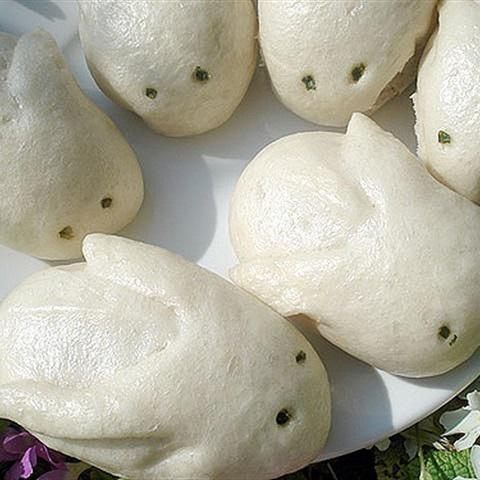 Cách làm bánh bao hình Thỏ Ngọc