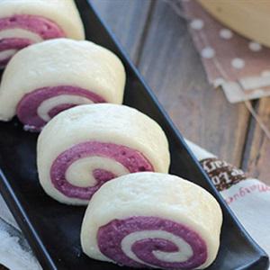 Cách làm bánh bao khoai lang tím