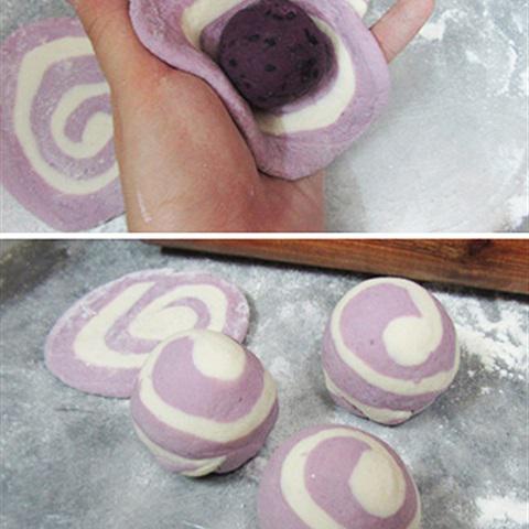 Cách làm bánh bao khoai lang