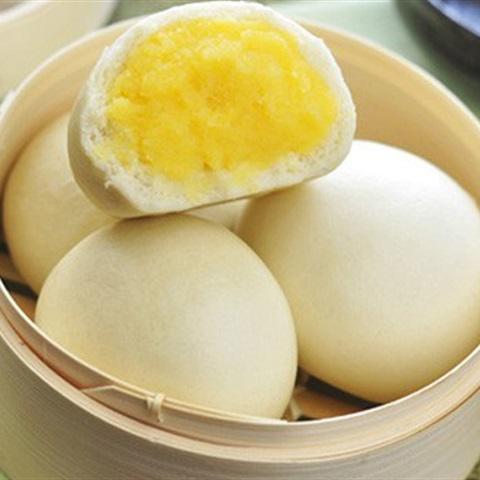 Cách làm bánh bao nhân trứng xốp